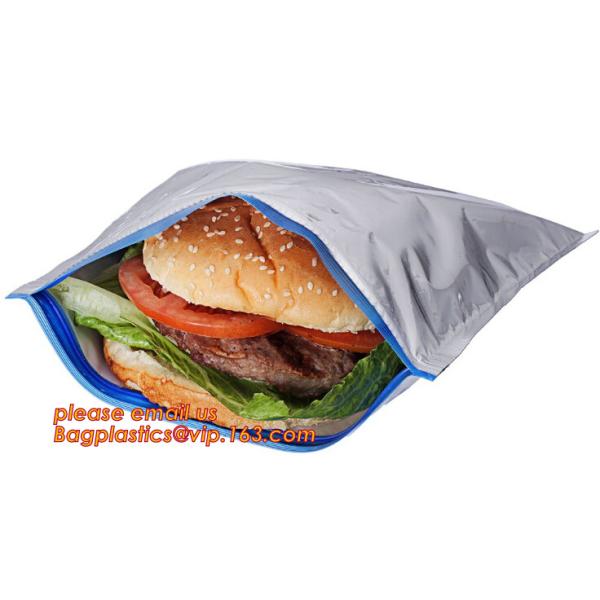 reflective Thermal Plastic handle portable aluminum epe foam Insulation bag cool bag,aluminum film lunch Thermal food pi
