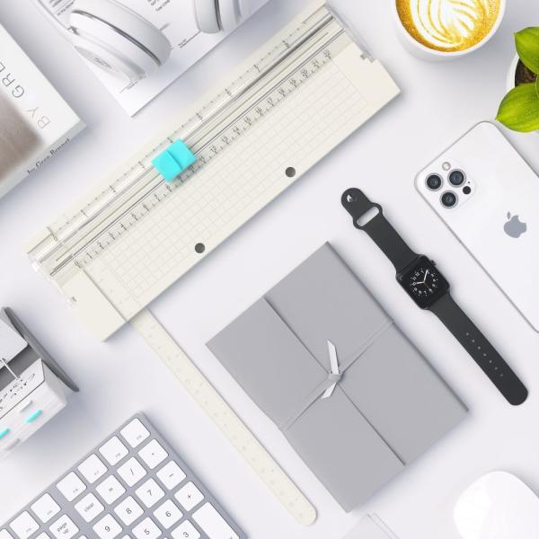 6 Inch 80gsm Paper A5 Paper Cutter , Mini Guillotine Paper Cutter With Holes