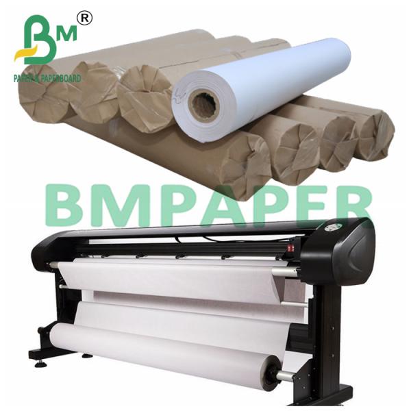 45gsm Width 1.62m Plain White Plotter Marker Paper For Clothing Productions 45gsm Width 1.62m Plain White Plotter Marker Paper For Clothing Productions