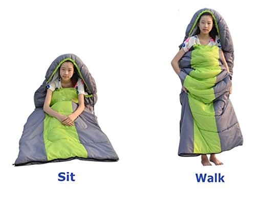 Elastic Cord Attachable Fibre Envelope Sleeping Bag