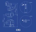 Collaborative robot use in Stacking system easy to programme with 3kg payload