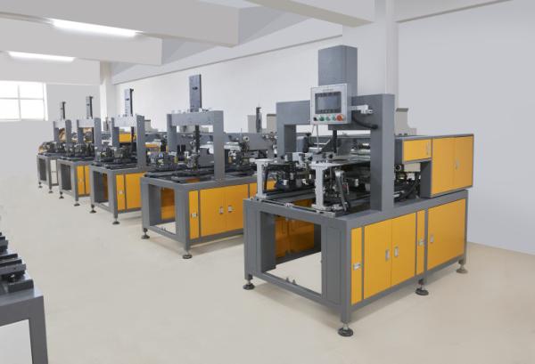 Buy Security Automatic Rigid Box Making Machine , Custom Box Machine For Clothes Box at wholesale prices