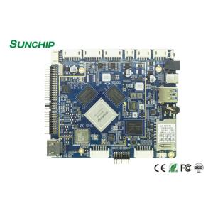 Quality RK3399 Embedded System Board OEM Android Motherboard With BT4.0 WiFi LVDS EDP Interface for sale