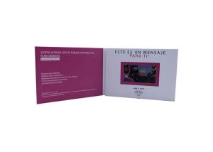 USB Rechargeable LCD Digital Video Booklet For Conference Activities