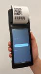 Customized 5.5 Inch Mobile Android Payment Terminal User Friendly With NFC