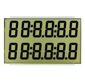 Seven Segment Display Module Customized TN Gray Character Small LCD Display With Pin