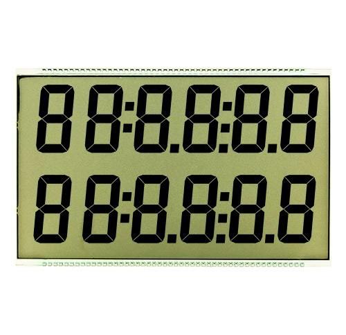 Buy Seven Segment Display Module Customized TN Gray Character Small LCD Display With Pin at wholesale prices