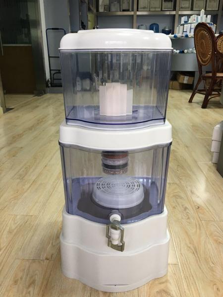 Buy ABS , AS Material Drinking Water Pot / Plastic Water Pot Countertop Alkaline Water Filter at wholesale prices