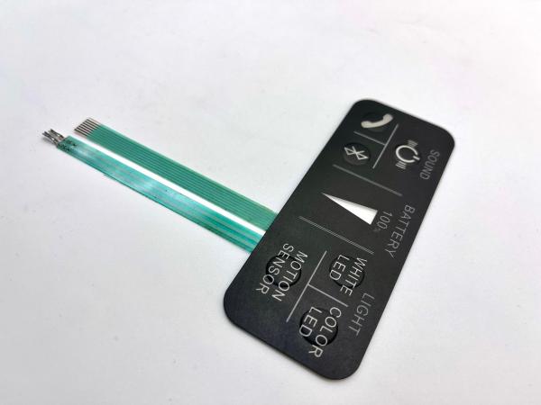 Buy Flex Circuit Two Top Membrane Keyboards With 1.0MM Pitch Of ZIF Connector at wholesale prices
