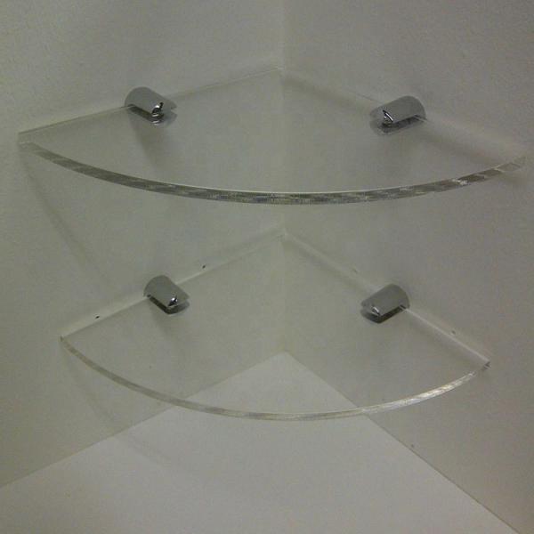 Shelf Dividers Acrylic Display Rack Closet Plastic Book Bookshelf Separators Clear