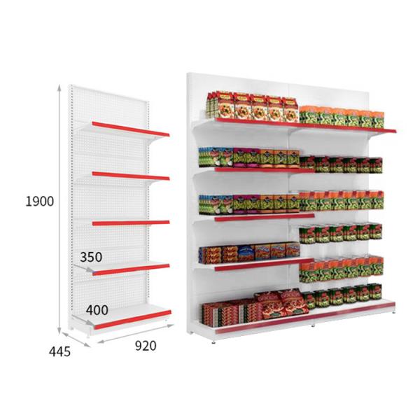 Modern Supermarket Display Rack Grocery Store Retail Display Stand Gondola Shelf