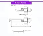 UBW100Y Water Proof Temperature Transmitter Sensor With Temperature Compensation