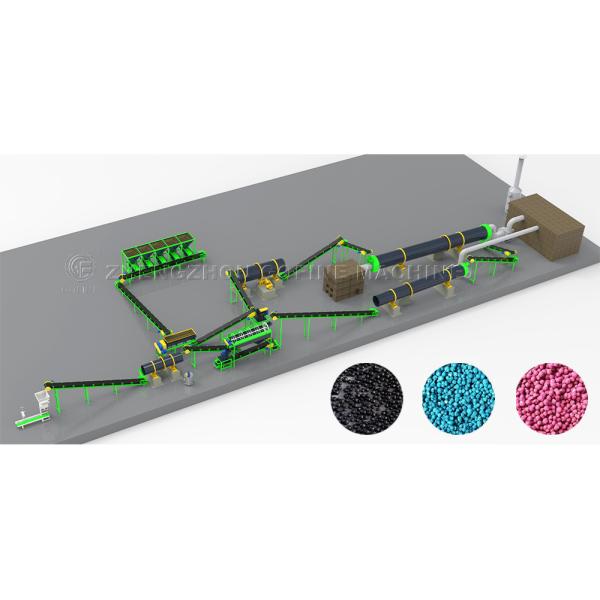 Automatic Dry Process NPK Fertilizer Granulator with Rotary Drum Design for Efficient Compound Fertilizer Production Line