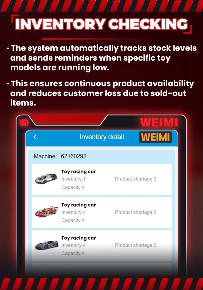 WEIMI Model Toy Cars Vending Machine Limited-edition Models Dispenser