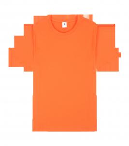 China Unisex Round Neck T-shirt with $6.2 Price for Men, Women's Casual Wear on sale