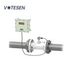 RS485 Explosion Proof Ultrasonic Pipe Flow Meter Analog Strap On Flow Meter