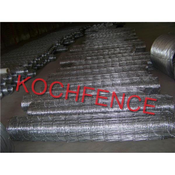 1''-4'' Aperture Field Wire Fence Easily Assembled Hinge Joint / Fixed Knot Type