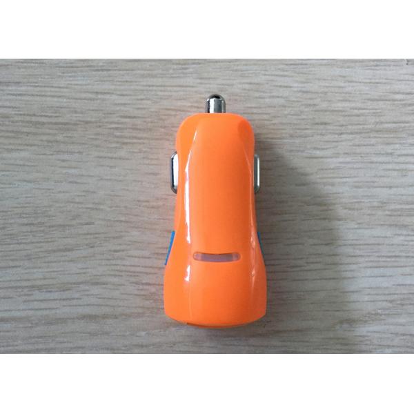 Fast Charging 2.1A Mini Car Charger Adapter With Two Usb Port Over Short Circuit Protection