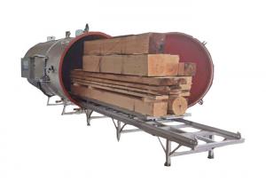 Quality Electricity Heated Kiln Wood Drying Equipment Q345R Carbon Steel 380v 3 Phases 50Hz for sale