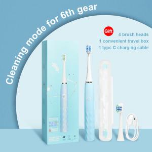 China Electric whitening Toothbrush One Key Switch enjoy 6 Types OF Dental Care Toothbrush OEM and stock on sale