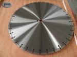 20 , 30 , 42 Inch Laser Saw Cutting Blades For Reinforce Concrete With Protect