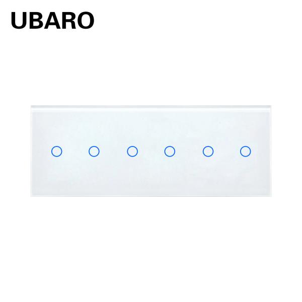 Buy 228 Type 222Gang Stylish Tempered Glass Touch Light Switch Wifi Smart Light Switch With Indicator at wholesale prices