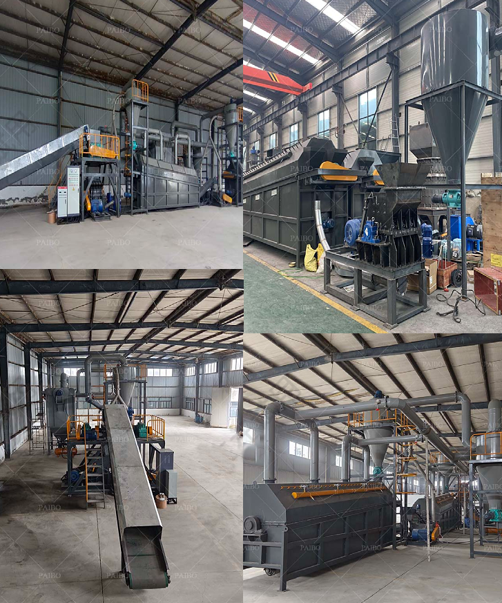 Energy Mining Function TV Crusher Recycle Machines for Disposing Broken Refrigerators