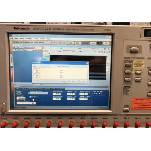 AWG7122B 12 GS/s Tektronix Arbitrary Waveform Generator 2 Ch