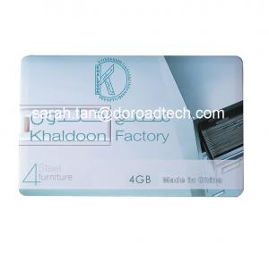 Quality Custom Gift Card USB Flash Drive 128MB - 32GB for sale