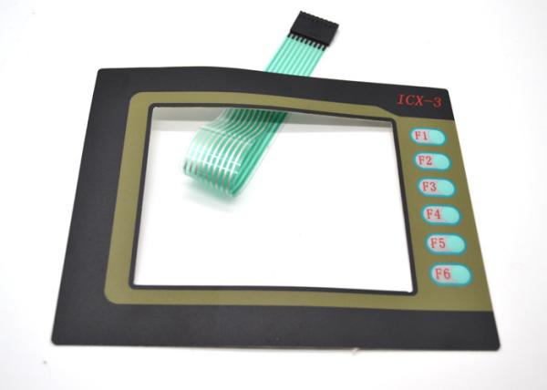 Buy Embossed Tactile Membrane Switch Keypad With 3M55230 Back Adhesive at wholesale prices