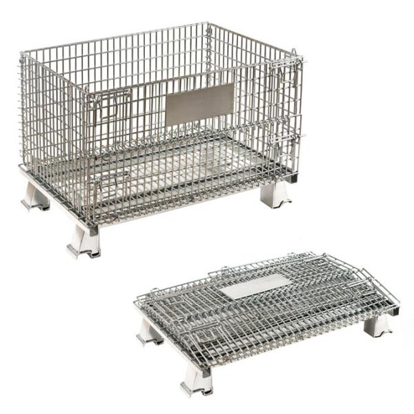 Buy Anti Rust Galvanized Wire Mesh Cages For Garbage Security at wholesale prices
