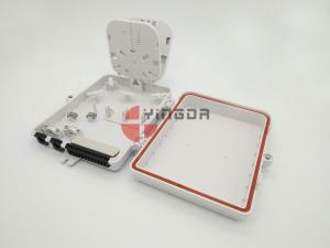 China Pole Mount 24 Ports Fiber Optic Termination Box 1x8 Optical Fiber Splice Box Outdoor on sale