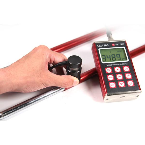 Buy High Accuracy Probes Thickness Coating Gauge With Measuring Status Indicator MCT200 at wholesale prices