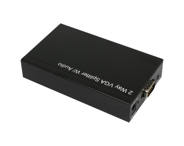 Buy 1 Input 2 Output 2 VGA Splitter selling VGA Splitter 2 output ports , with audio at wholesale prices