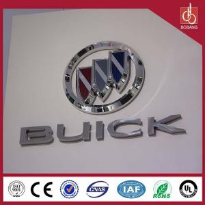 Famous brands luxury high quality vacuum moulding thin light custom wholesale car logo