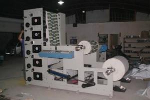 Girth 180~420mm Flexo Label Printing Machine Speed 50m/Min Web Width 890mm