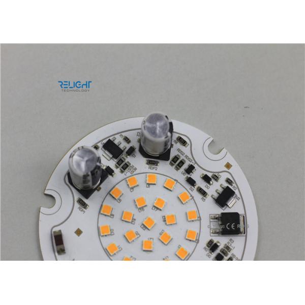 230V Round High Power Led Module , 16W 70mm Led Pcb Module 1600lm For Downlight