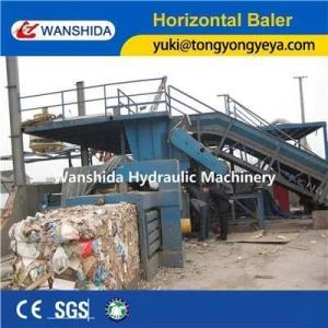 Quality Horizontal Baler Machine For Waste Paper for sale