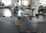 Automatic Flat Top And Bottom Labeler Applicator Machine For Bottles 700W