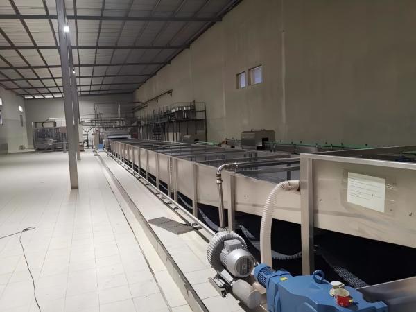 Buy Water Bath Type Pasteurizing Tunnel Machine For Canned Tomato Paste Sizes From 70g To 3Kg Capacity Or Speed From 50 CPM To 600 CPM at wholesale prices