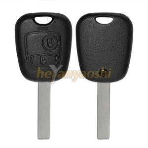 Quality Psa 2 Buttons Smart Key Shell With Emergency Key Insert Hu83 Blade for sale
