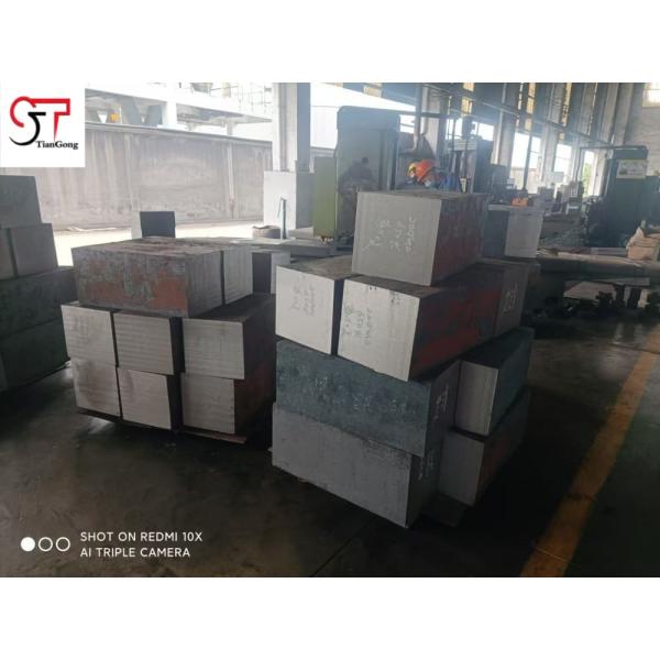 Custom Size Smooth Forged Steel Block Mechanical Press Frames Heavy Steel Block