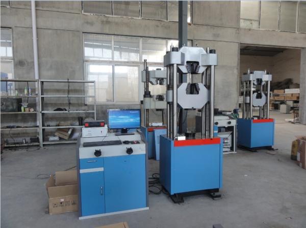 Buy Computerized Electro Servo Hydraulic Testing Machine 0.01mm Displacement Resolution at wholesale prices