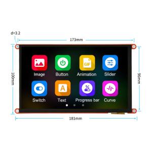 Quality JC1060Q370C_I HMI Display Module Optimal Performance in Harsh Environments -20C-70C for sale