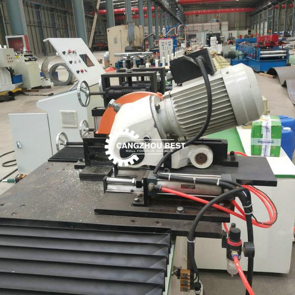 Buy Pu Injection Foam PPGI Rolling Shutter Door Slats Roll Forming Machine at wholesale prices