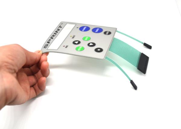 Buy Printer Controller LED Membrane Switch With Tactile Embossed Buttons at wholesale prices