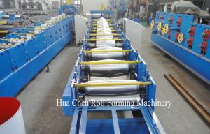 Quality Galvanized Metal Roof Ridge Cap Roll Forming Machine with 2 Years Warranty for sale