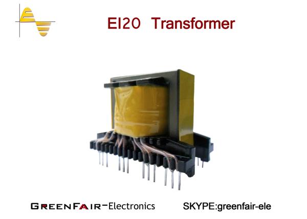 Buy Single Phase EI20 Switch Mode Transformer , Vertical Front End Switching Transformer at wholesale prices