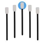 Lint Free Double Layers Rectangular Polyester Swab For Keyboard Cleaning