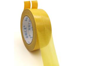 Quality Custom Size Double Sided High Adhesion Yellow Hot Melt Adhesive Carpet Tape for sale